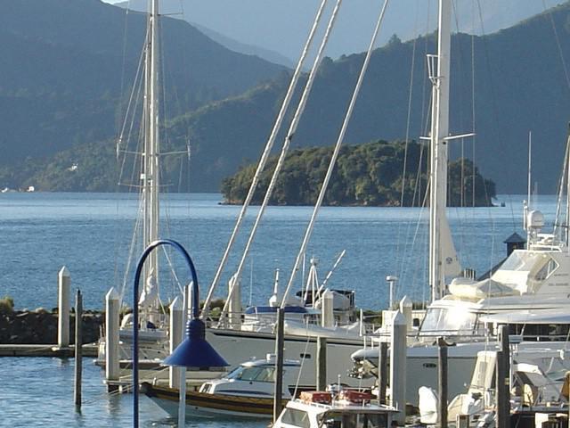 The Moorings On Malborough Hotel Picton Kültér fotó